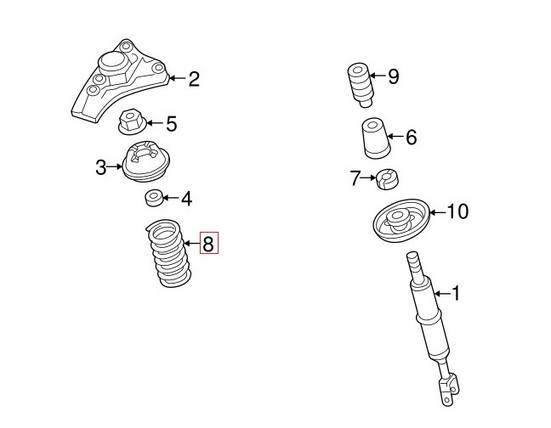 Coil Spring - Front